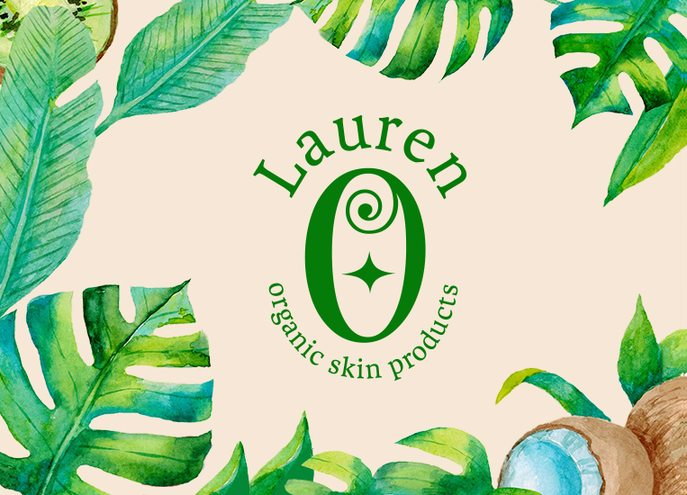 LaurenO logo tropical
