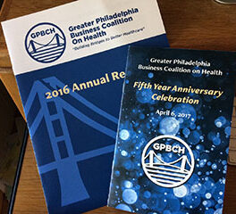 printed booklets for Greater Philadelphia Business Coalition on Health